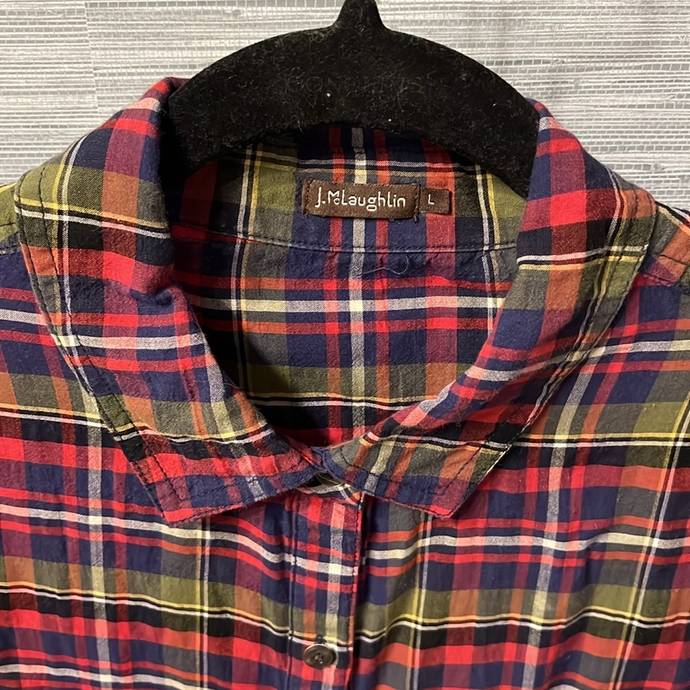 J.Mclaughlin Plaid Button Down - image 2